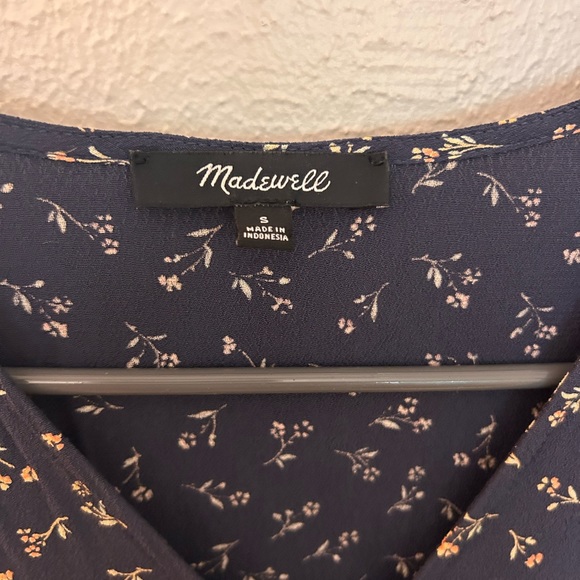 NWOT Madewell Floral Shift Dress - Picture 3 of 5